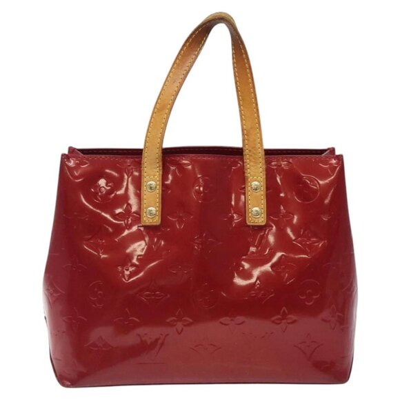 LOUIS VUITTON Monogram Vernis Reade PM Hand Bag Pomme D'amour M91990 Auth 118174 - Picture 13 of 16